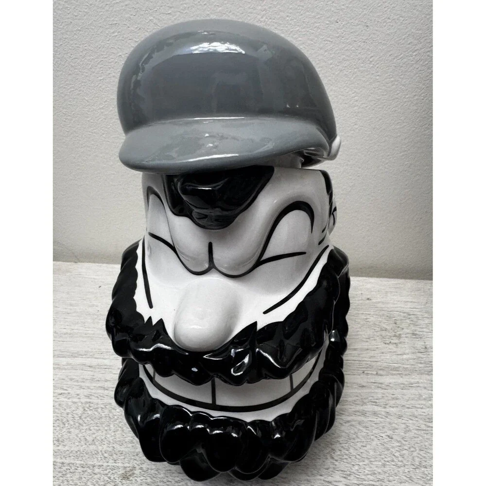 Large Paul Cardew Brutus Popeye Ceramic Teapot 2001 King Features Signed 8.5”h